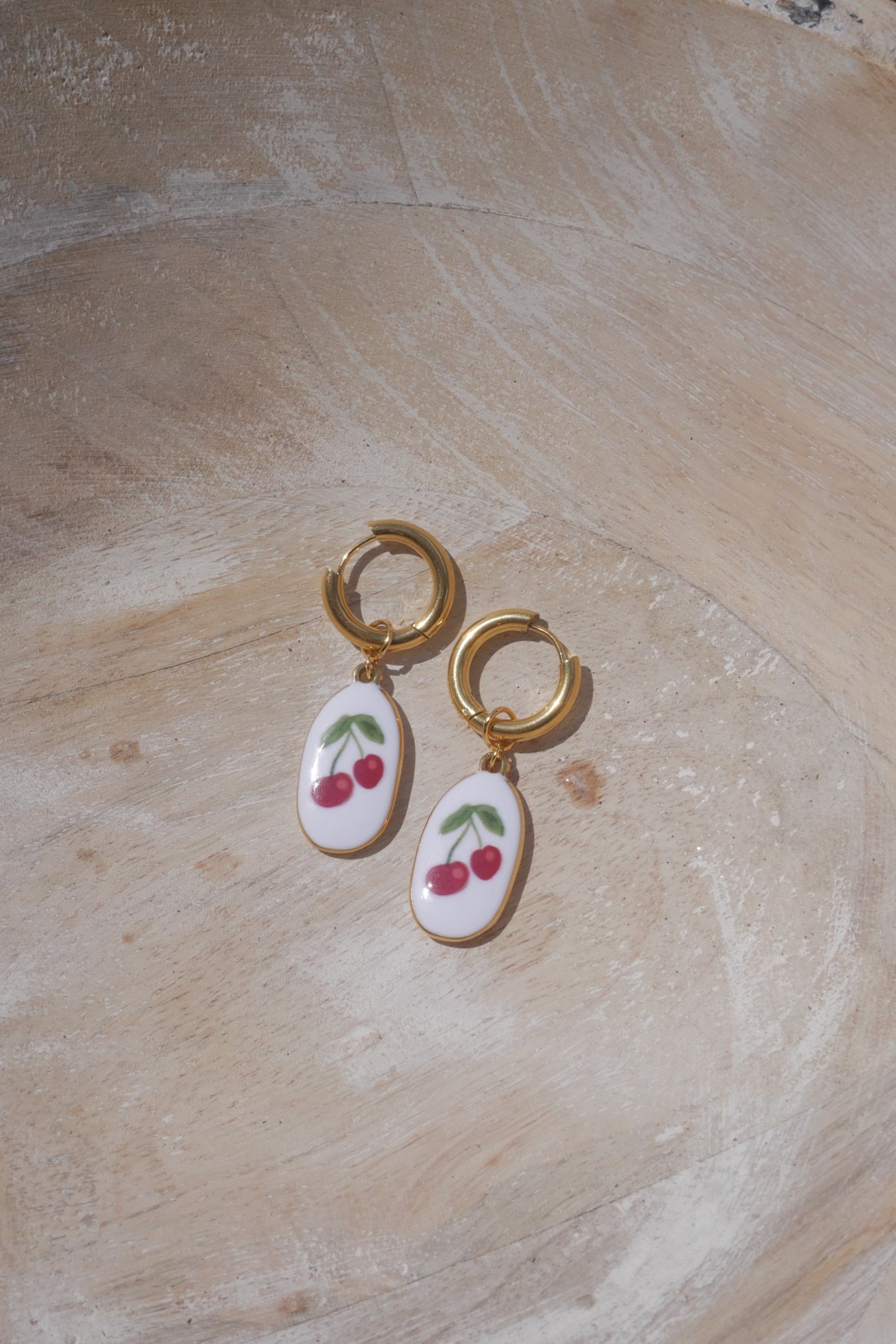 Collectique Cherry Earrings Earring Collectique Default Title