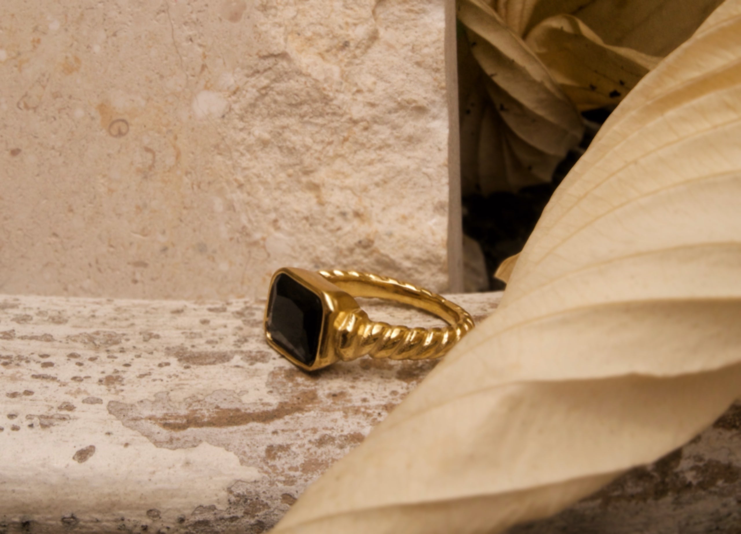 Collectique 18K Non-Tarnish Ring Rings Collectique 7 / Pink