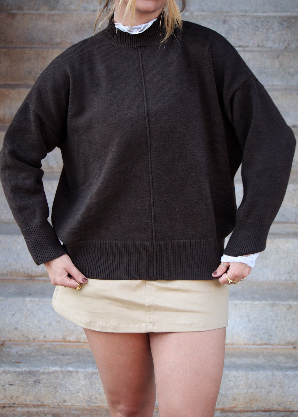 Stacey Brown Sweater