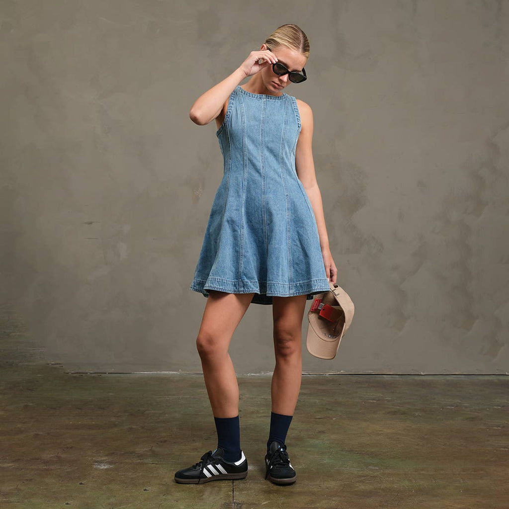 Denim Mini Dress