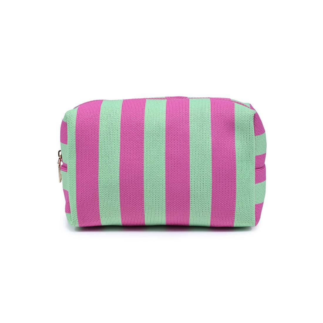 Essential Stripe Cosmetic & Travel Organizer Pouch