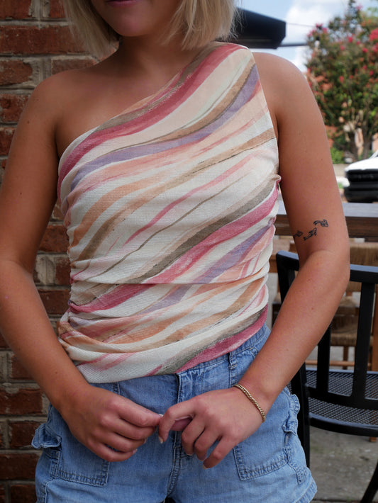 Asym Mesh Top