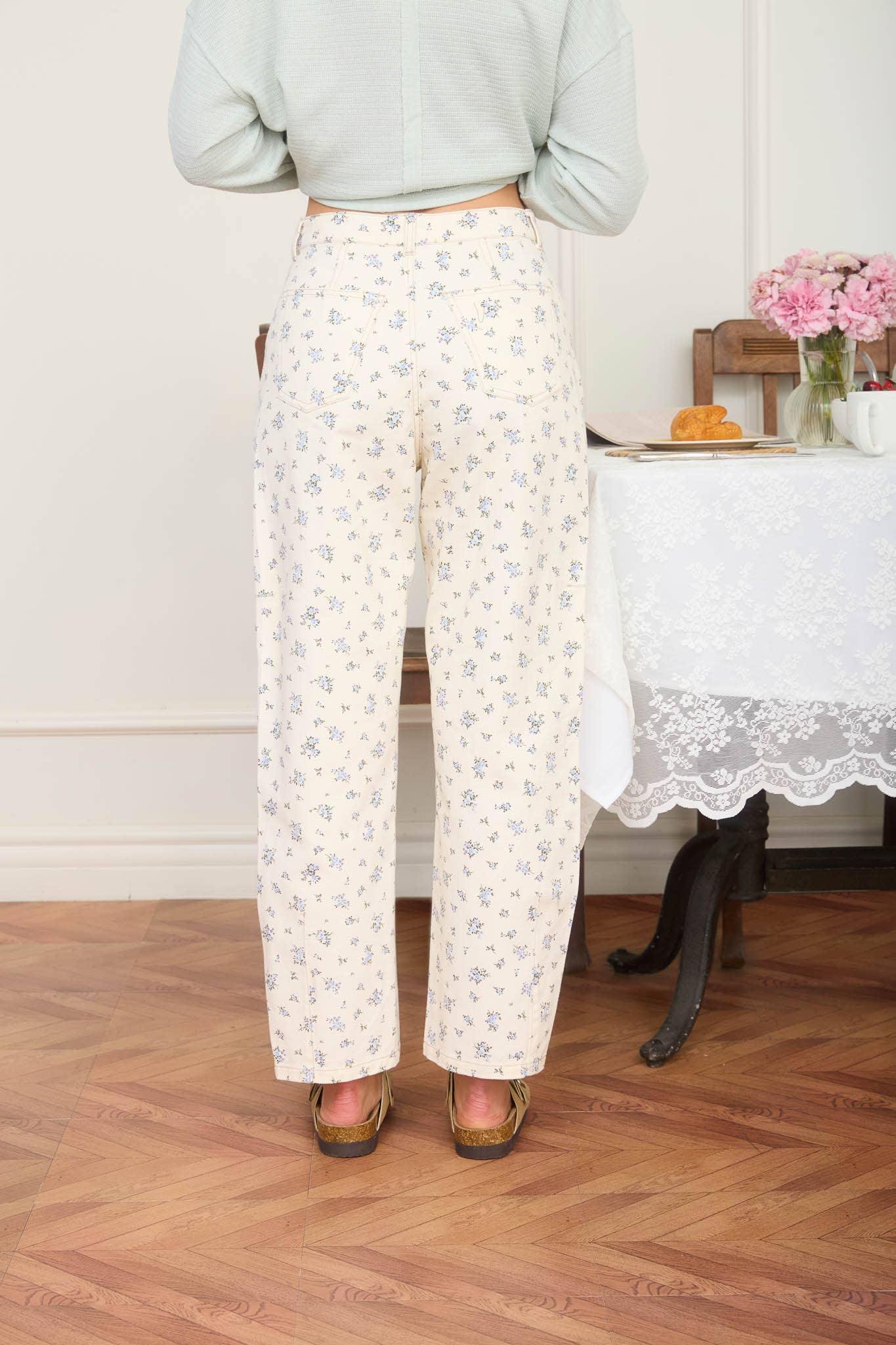Nora Floral Pants