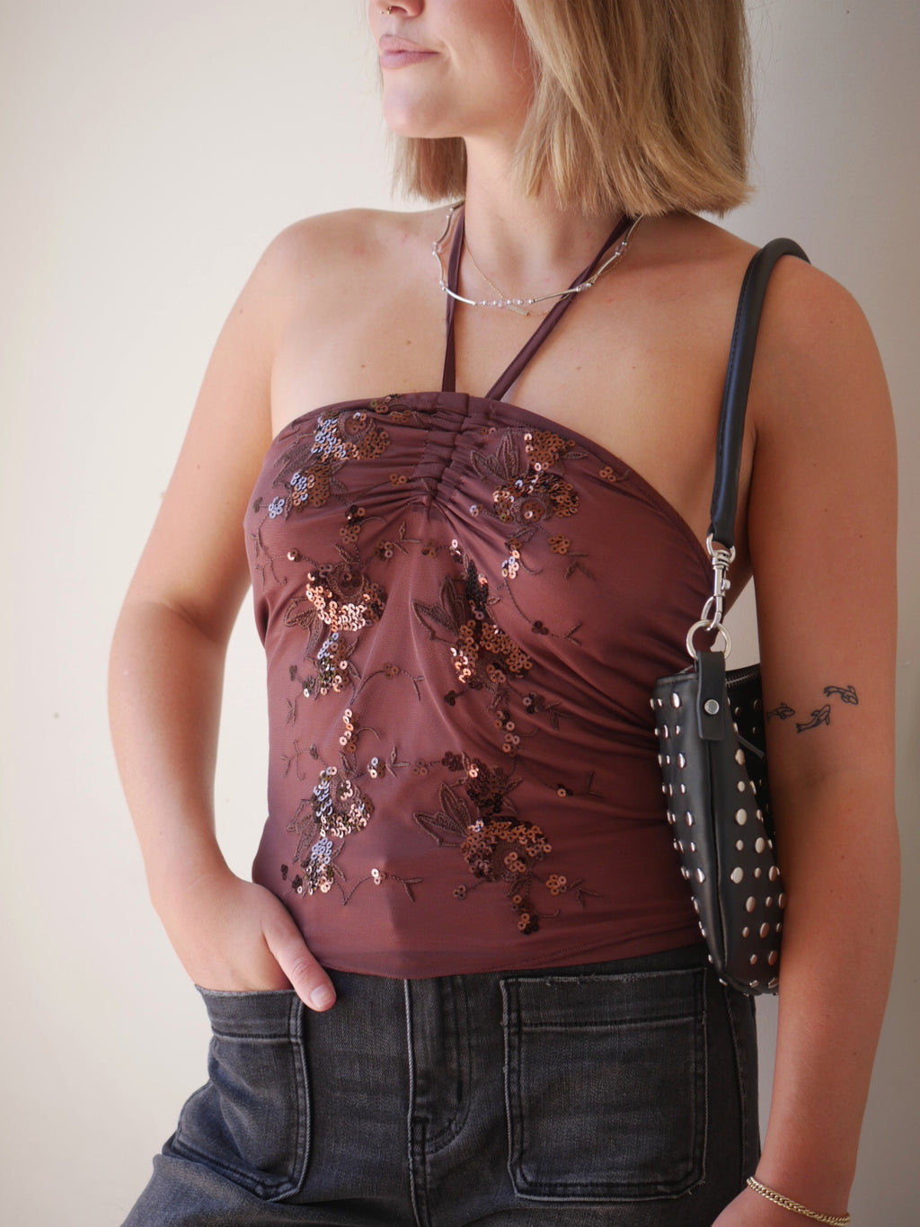 Collectique Kezi Sequin Top Top Collectique Small