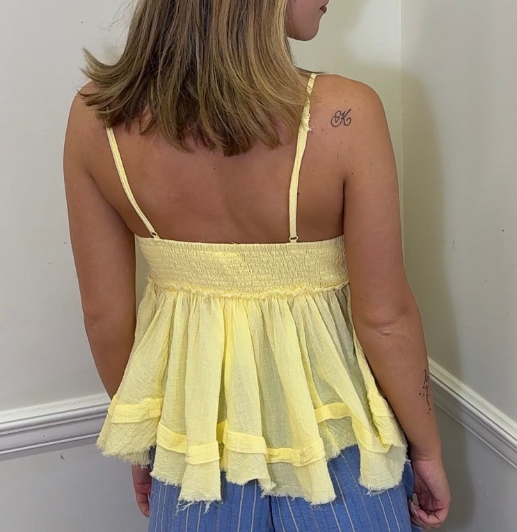BUTTER FRILL CAMI