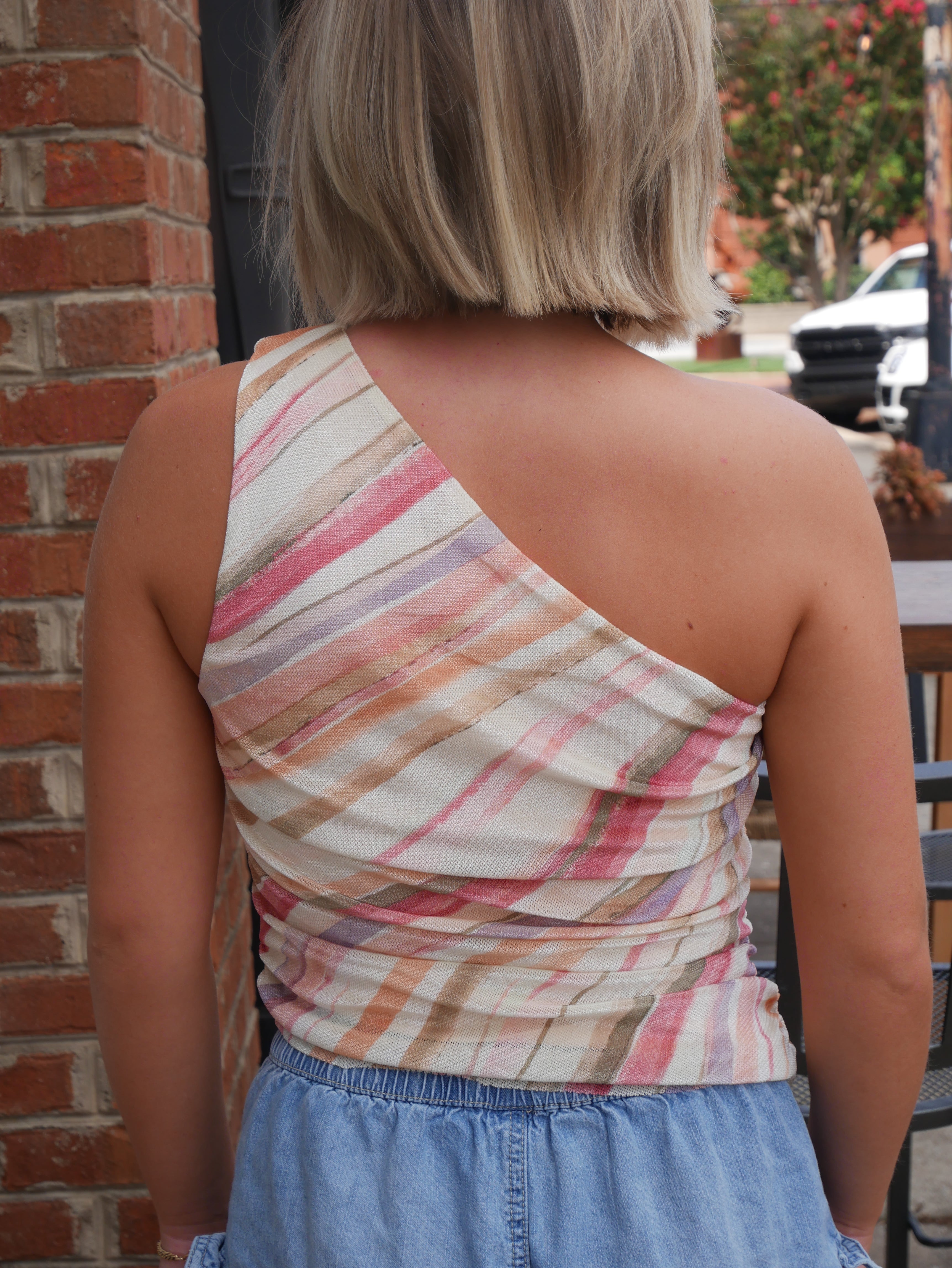 Collectique Asym Mesh Top Top Collectique Small