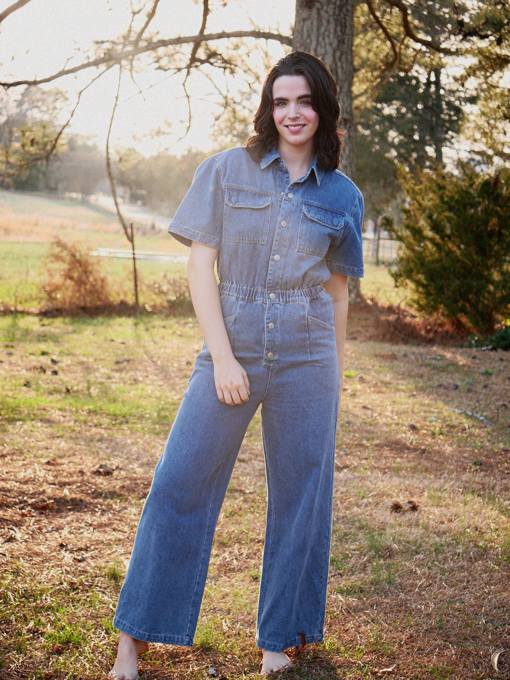 Bella denim Jumpsuit