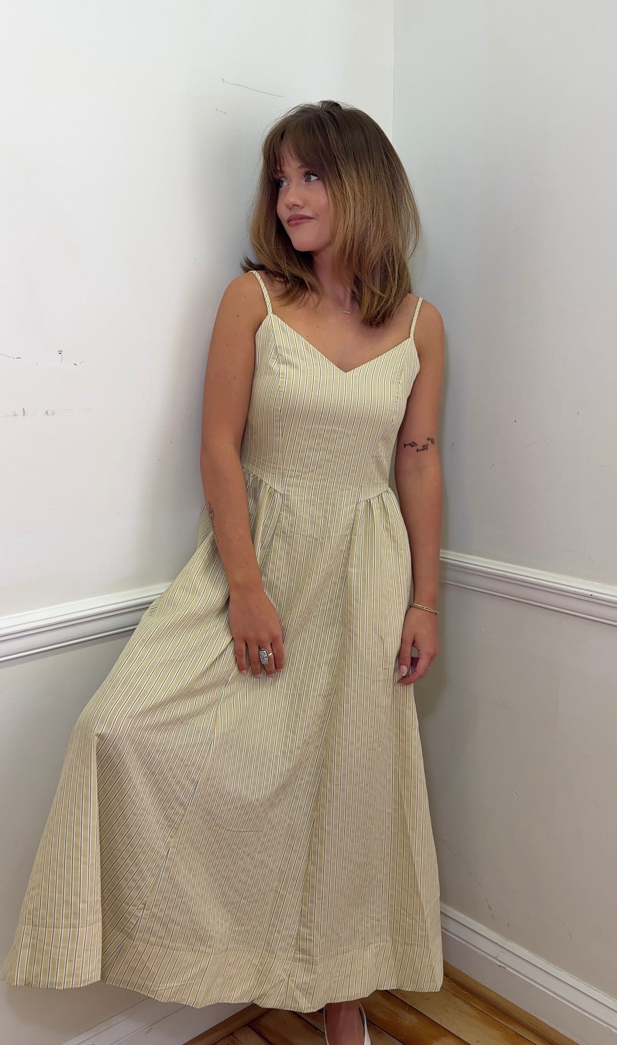 Maylee Striped Dress