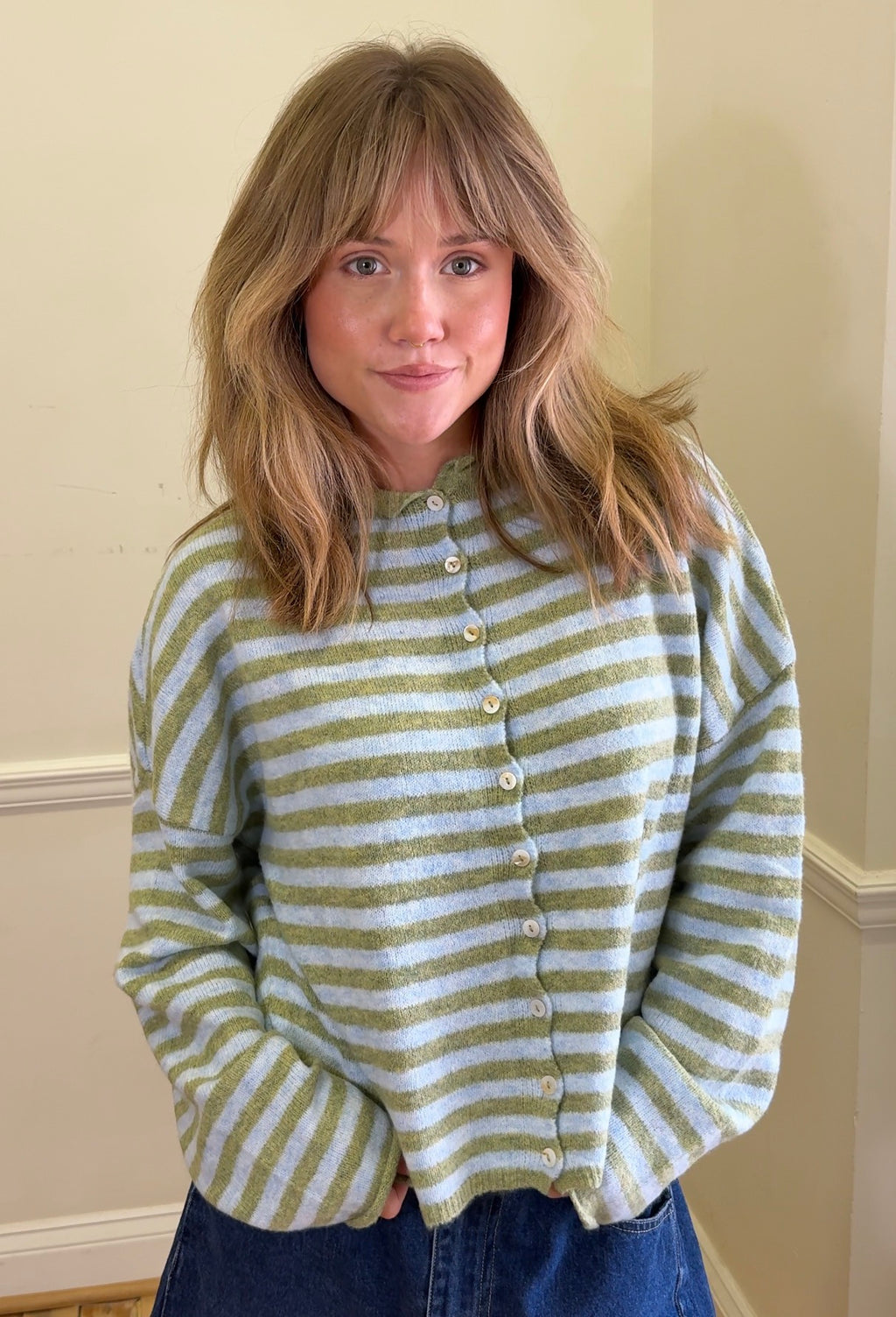 Piper Cardigan - Striped