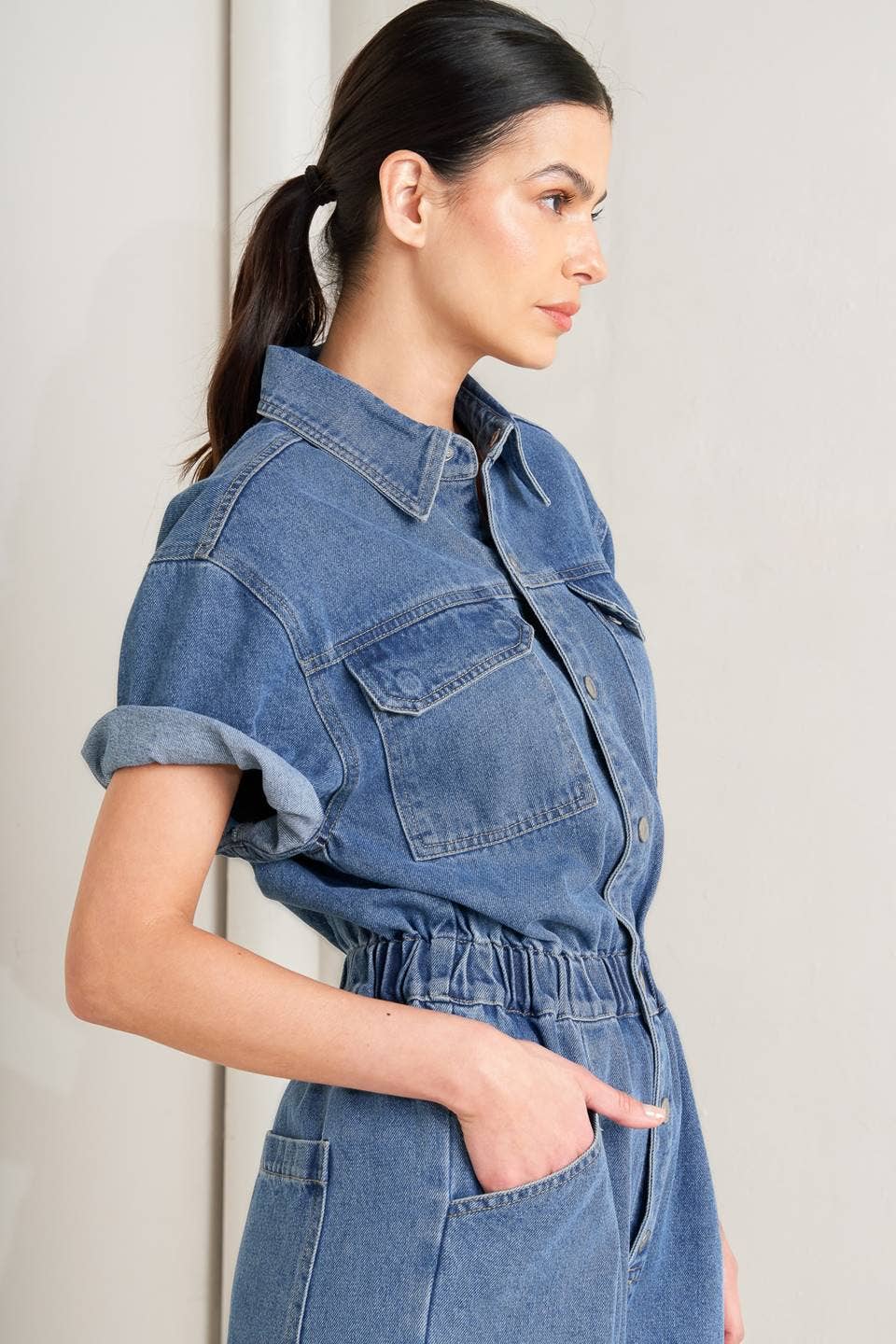 Bella denim Jumpsuit