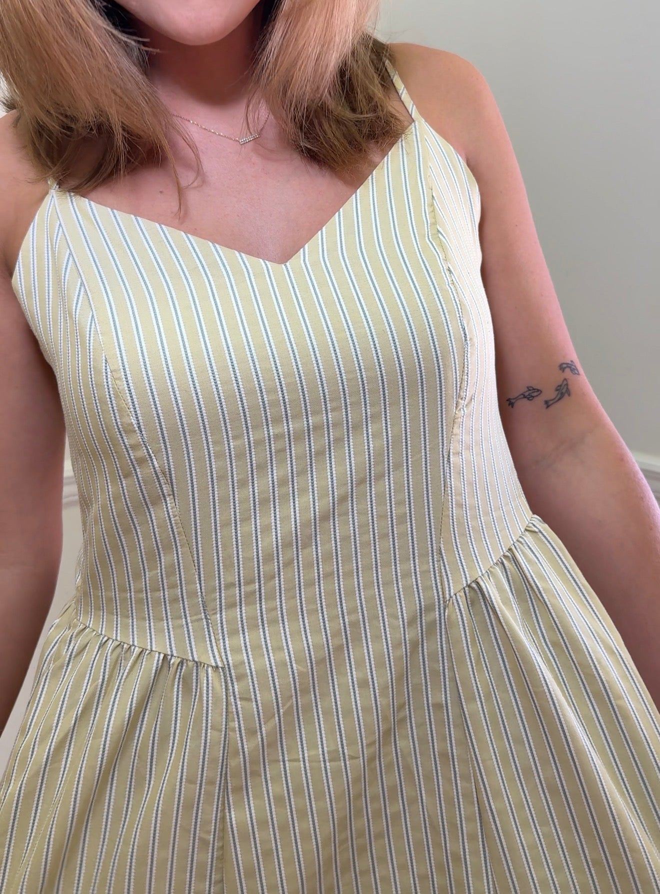 Maylee Striped Dress