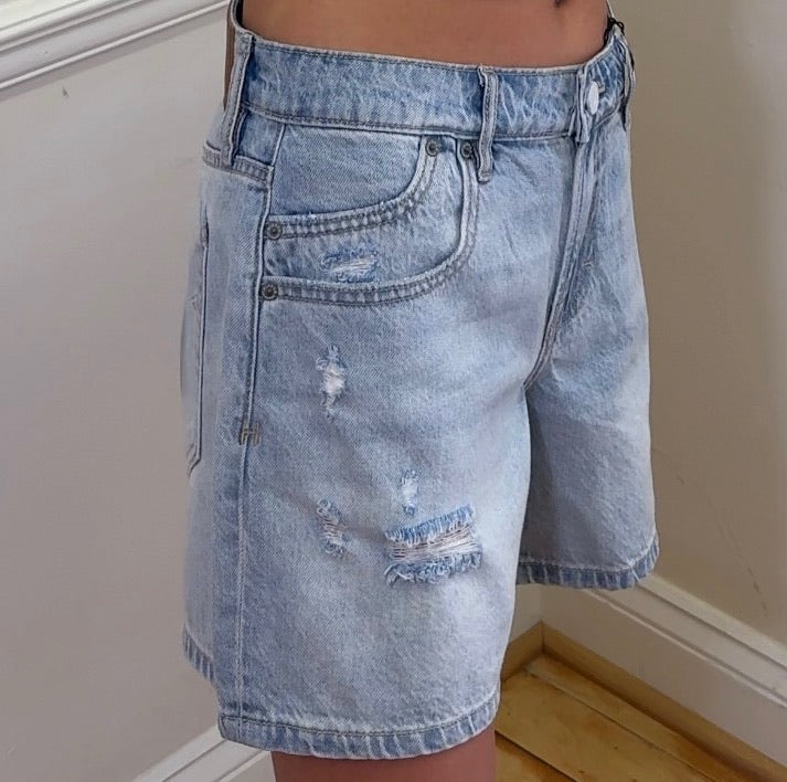 5” INSEAM MID-RISE SAMMIE BARREL SHORTS