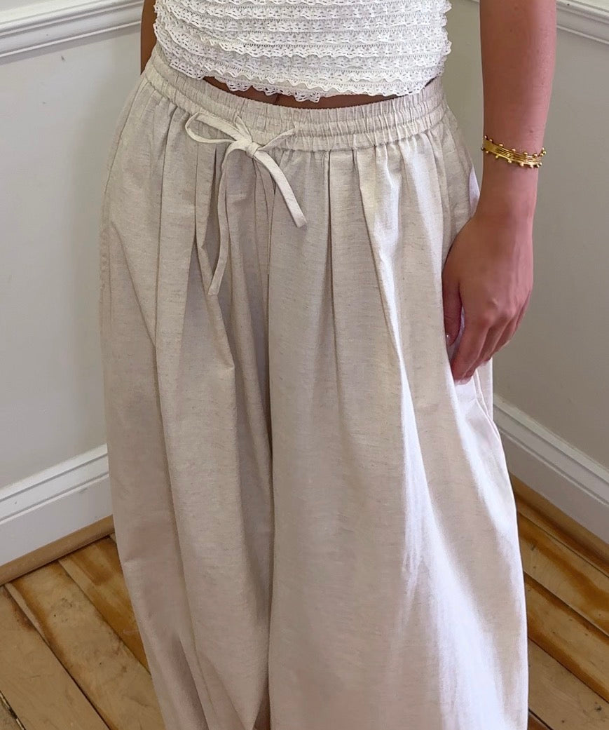 Cotton Linen Pants