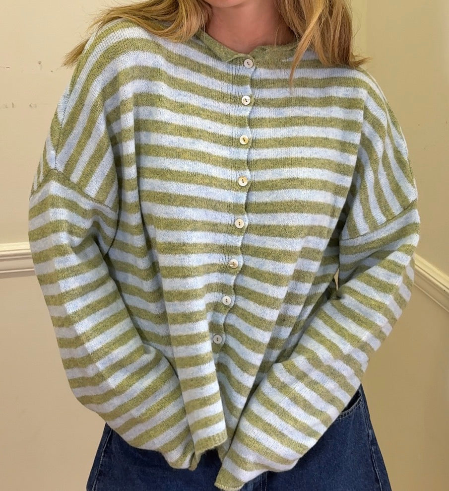 Piper Cardigan - Striped