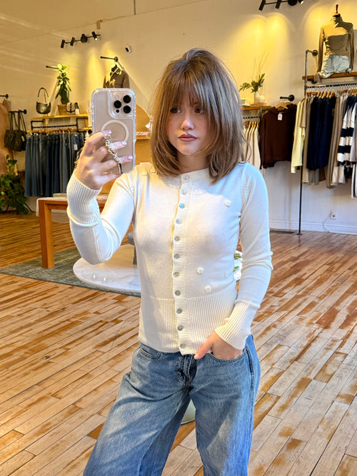 Collectique Ava Cream Top Top Collectique Small Collectique Small Collectique Top Ava Cream Top