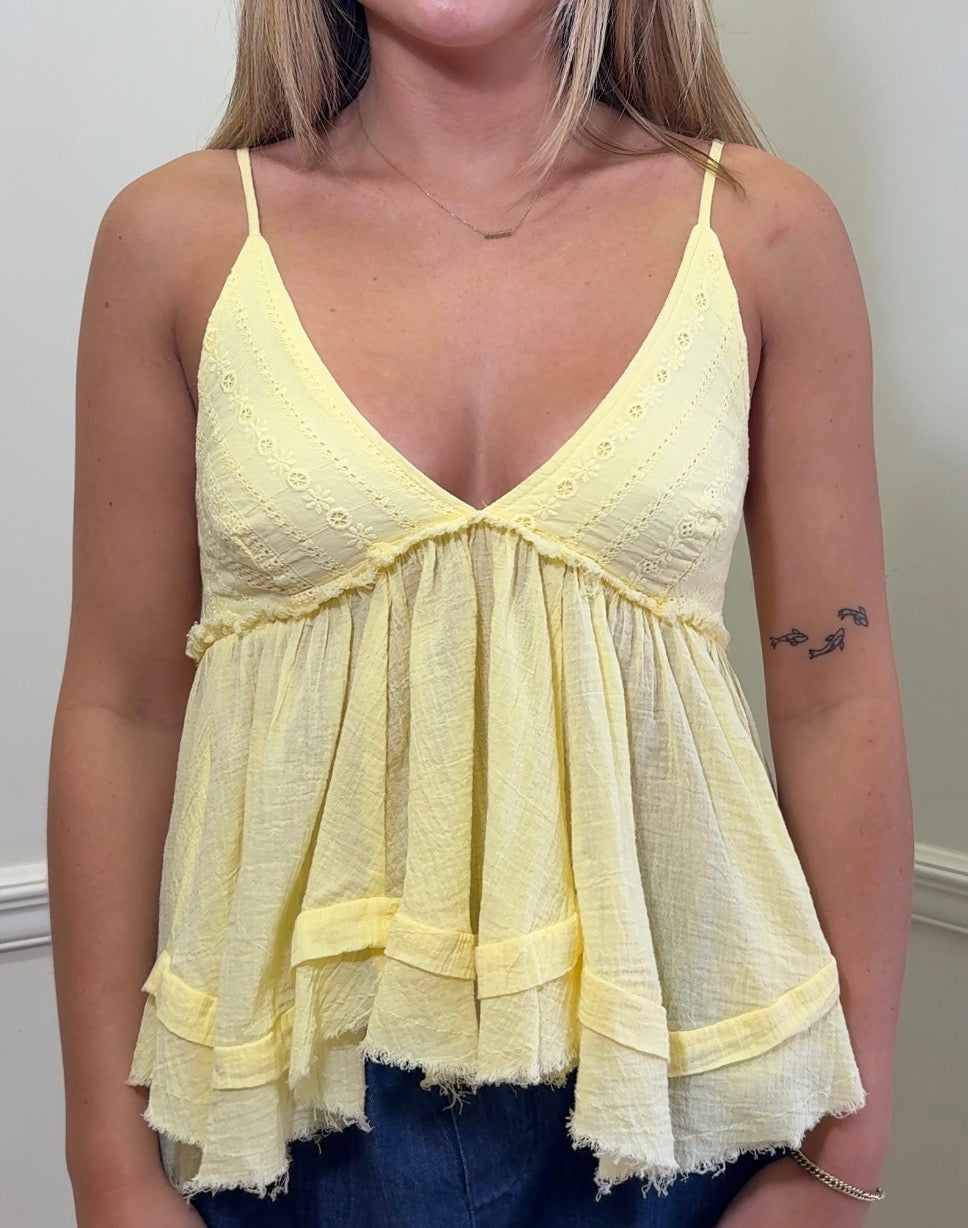 BUTTER FRILL CAMI