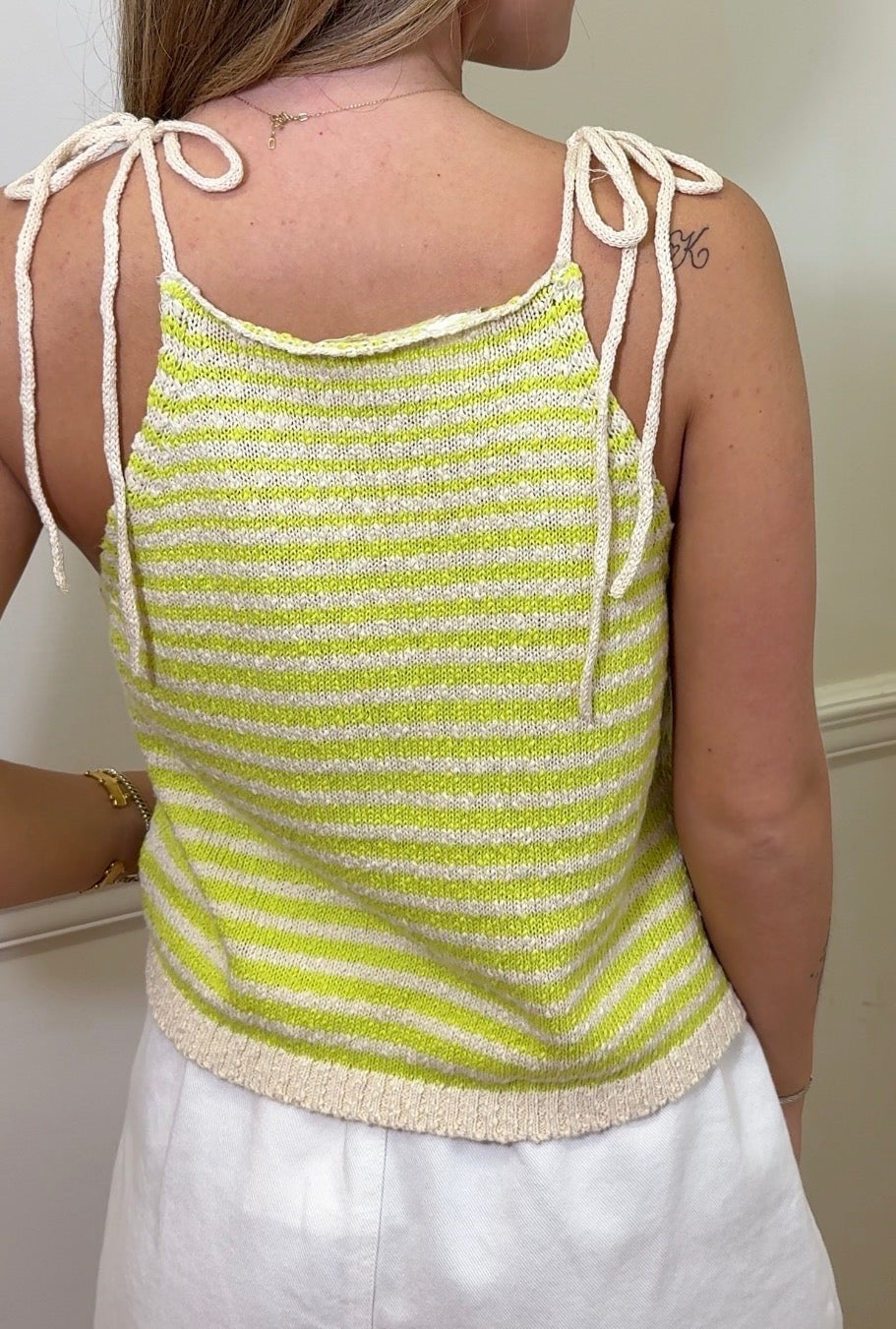 Cotton Tie Tank