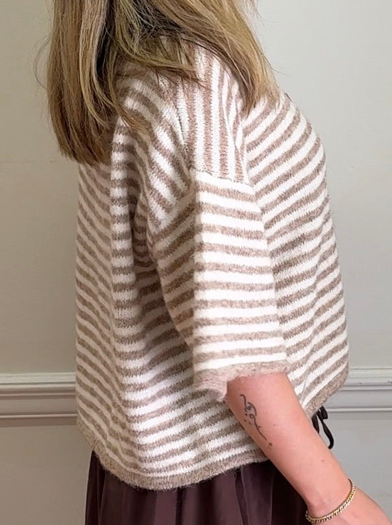 Cozi Striped Cardigan