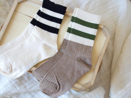 Striped Ankle Socks