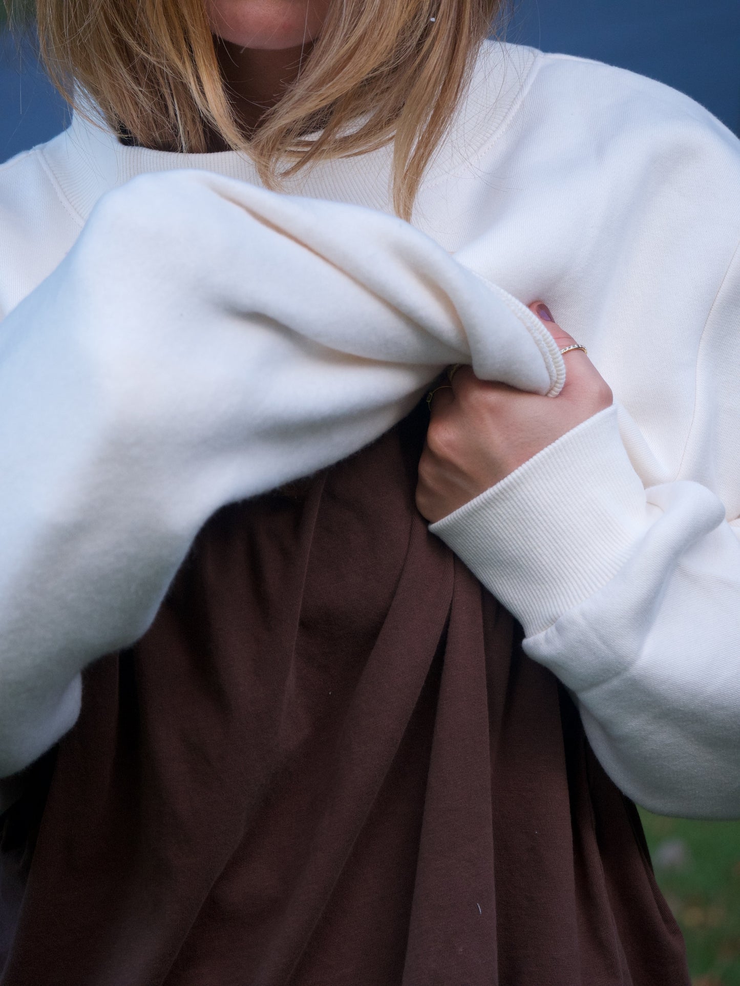 Mock Neck Sweatshirt