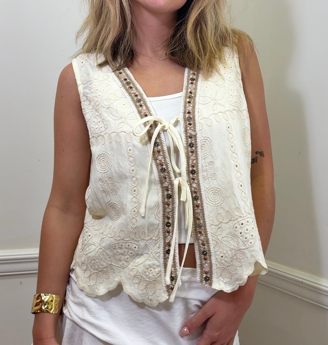 Kora Tie Vest