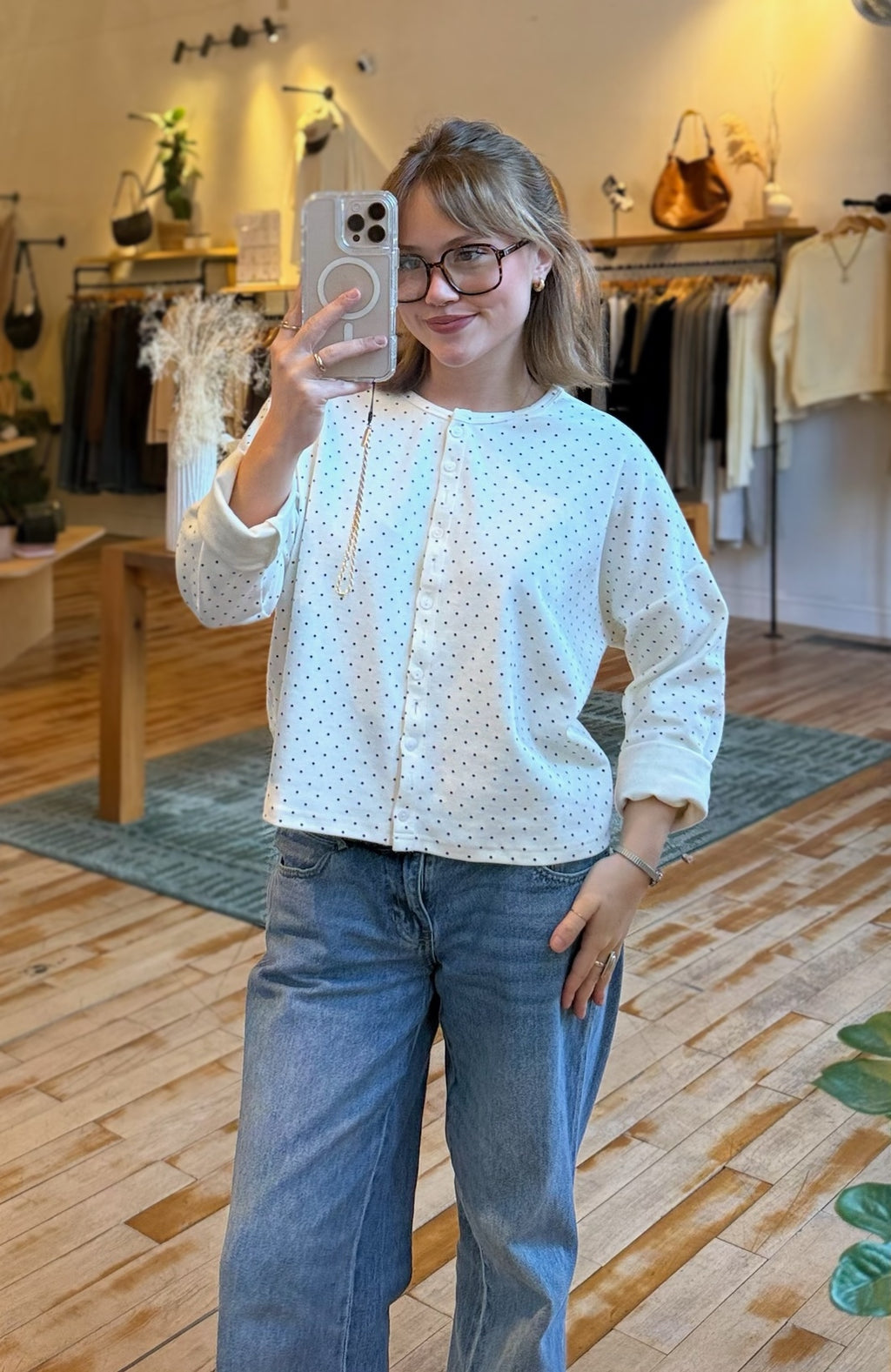 Polka Dot Long Sleeve