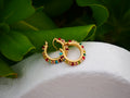 18k Colorful Earrings