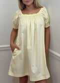 Butter Babydoll Dress 100% Cotton