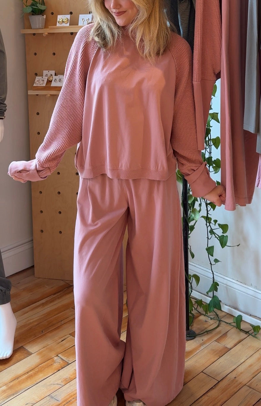 Blush cotton set