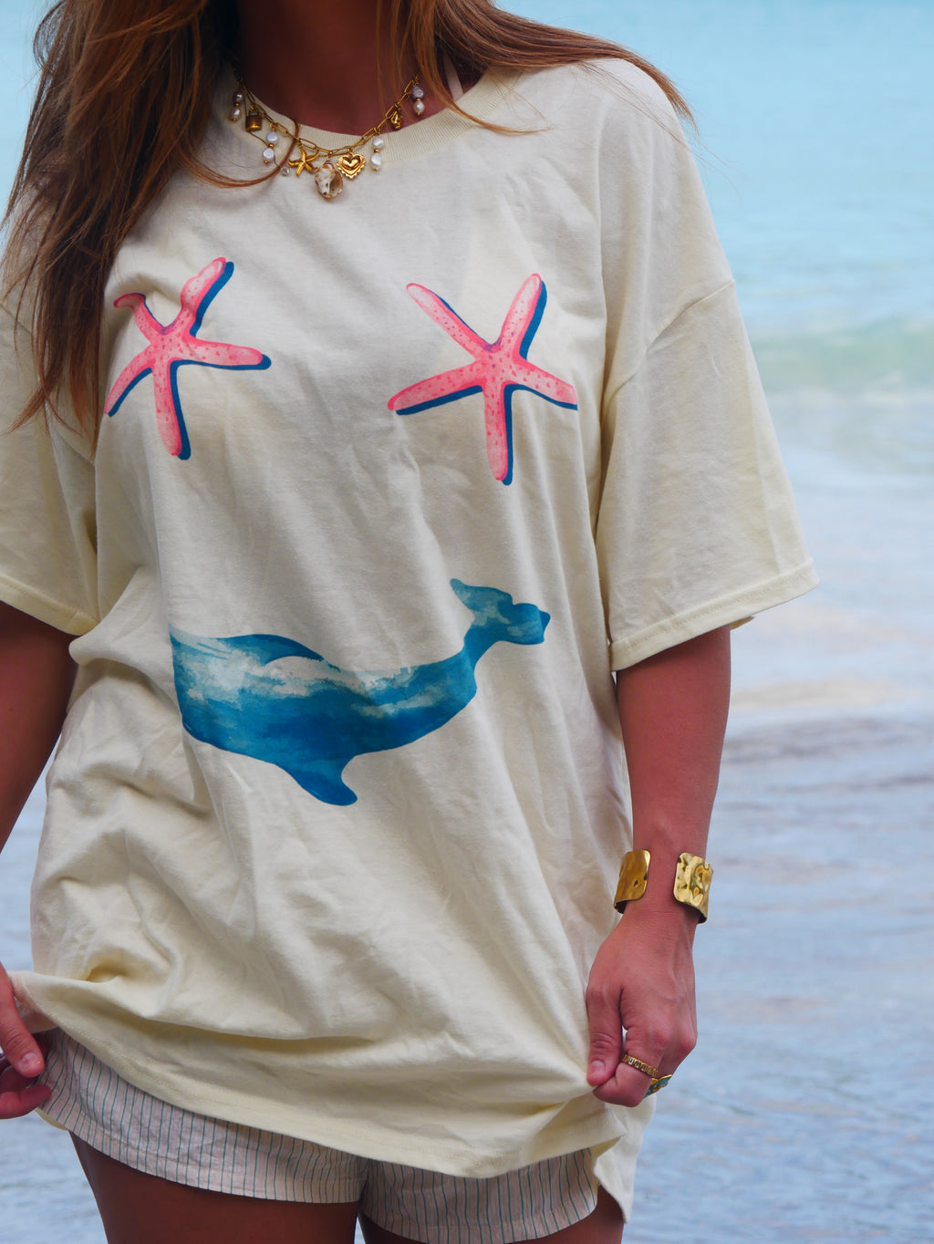 Beach Whale Tee