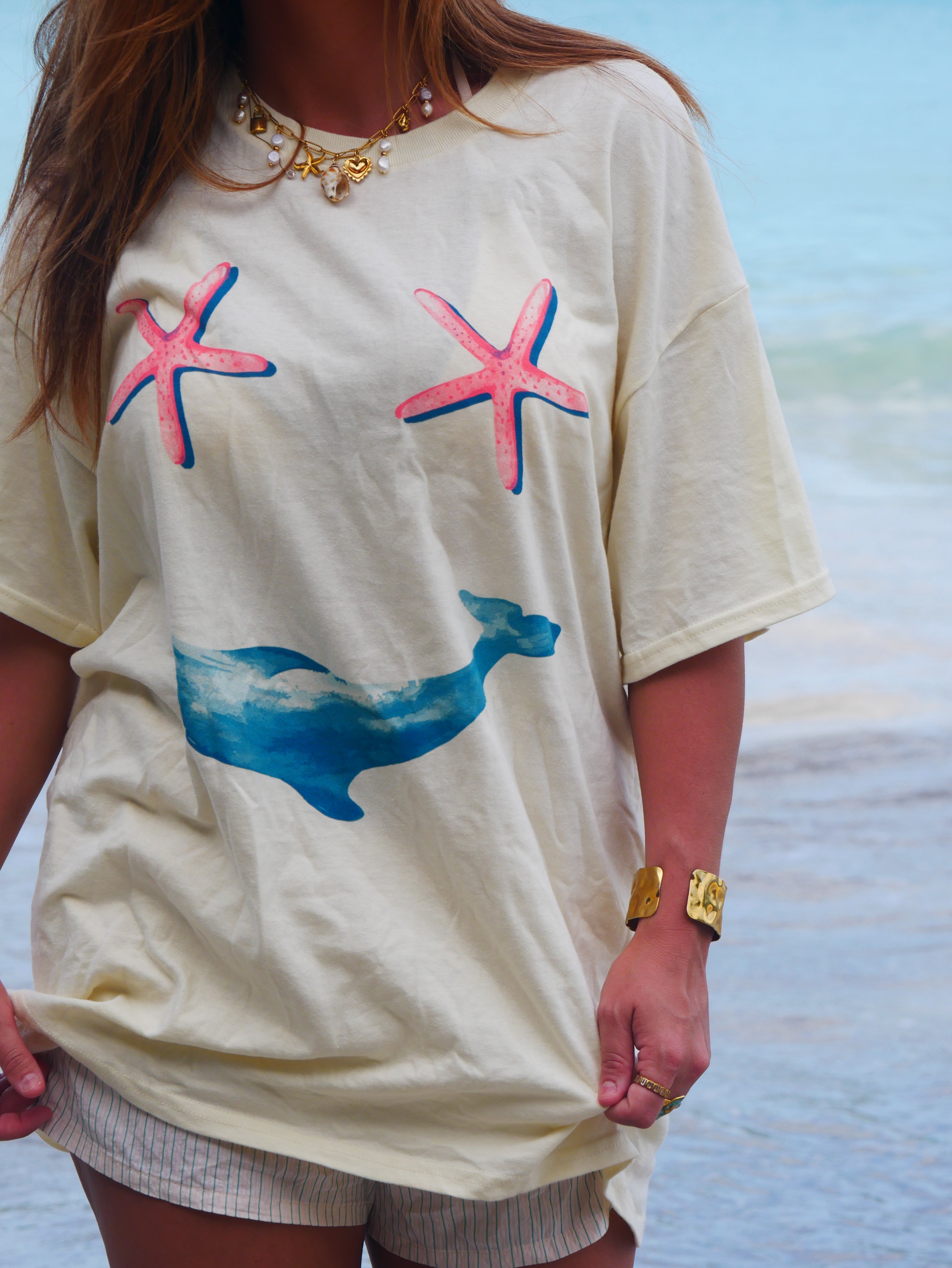 Beach Whale Tee