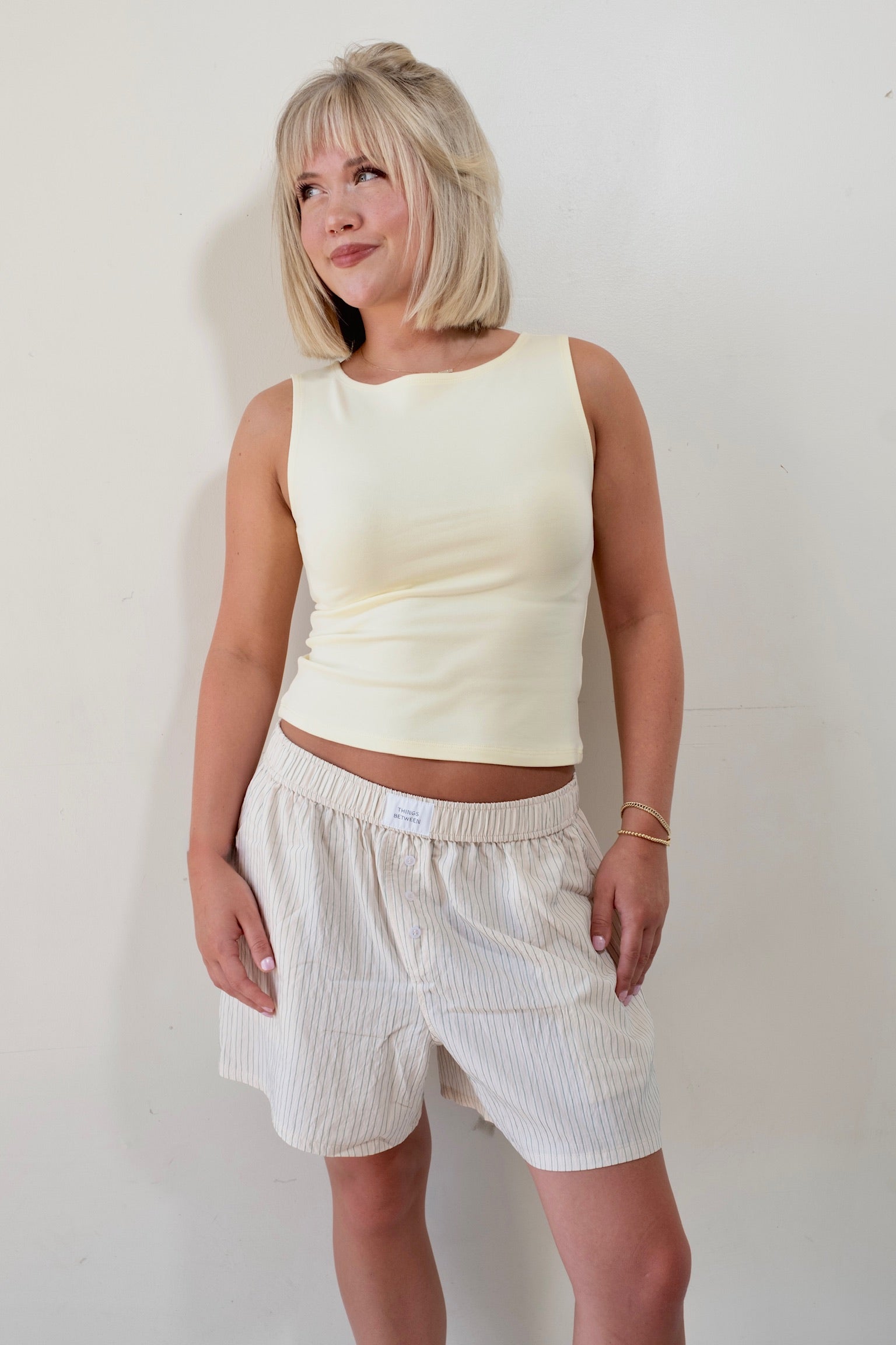 Collectique Striped Boxer Shorts Shorts Collectique Small