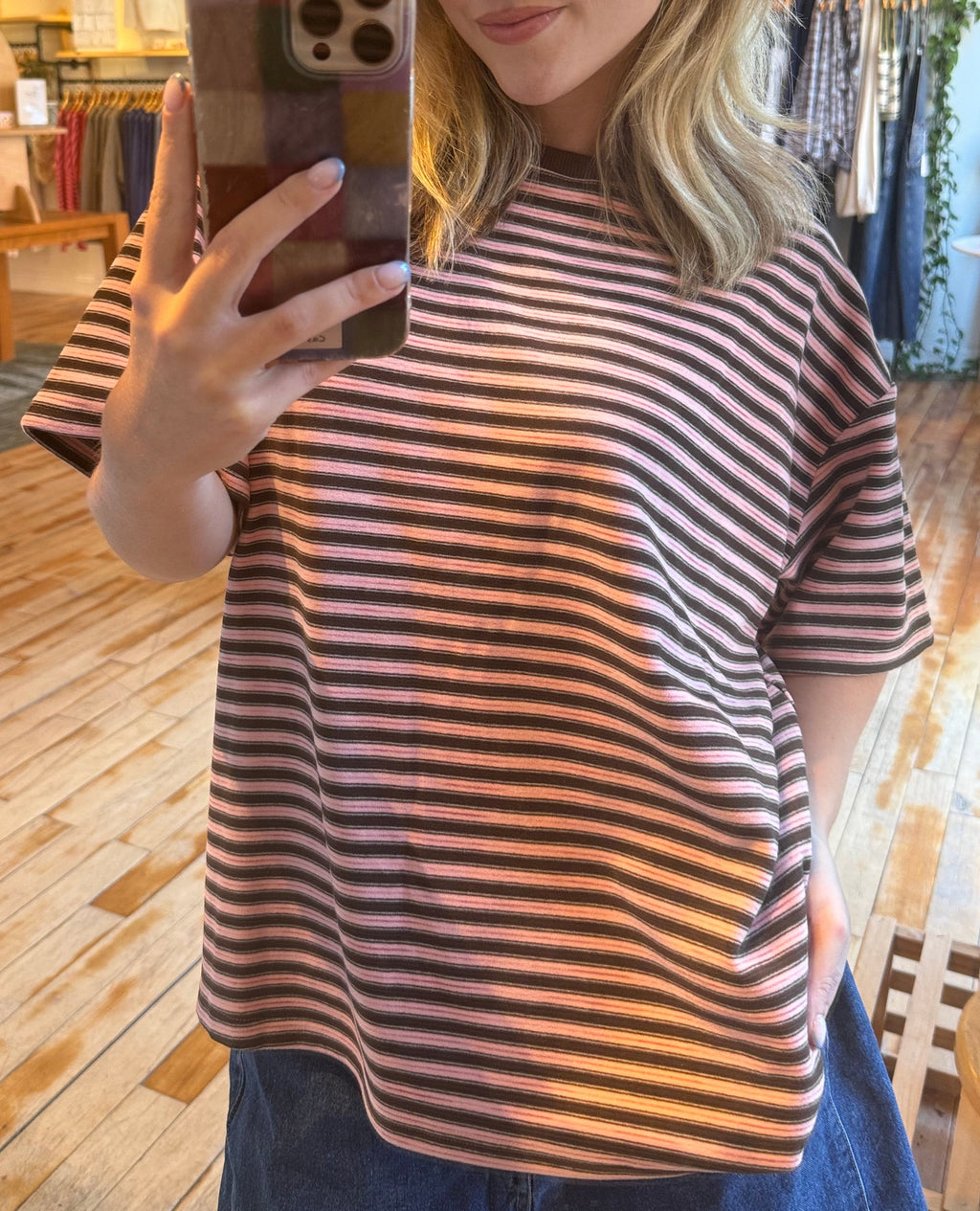 Striped Dad Tee