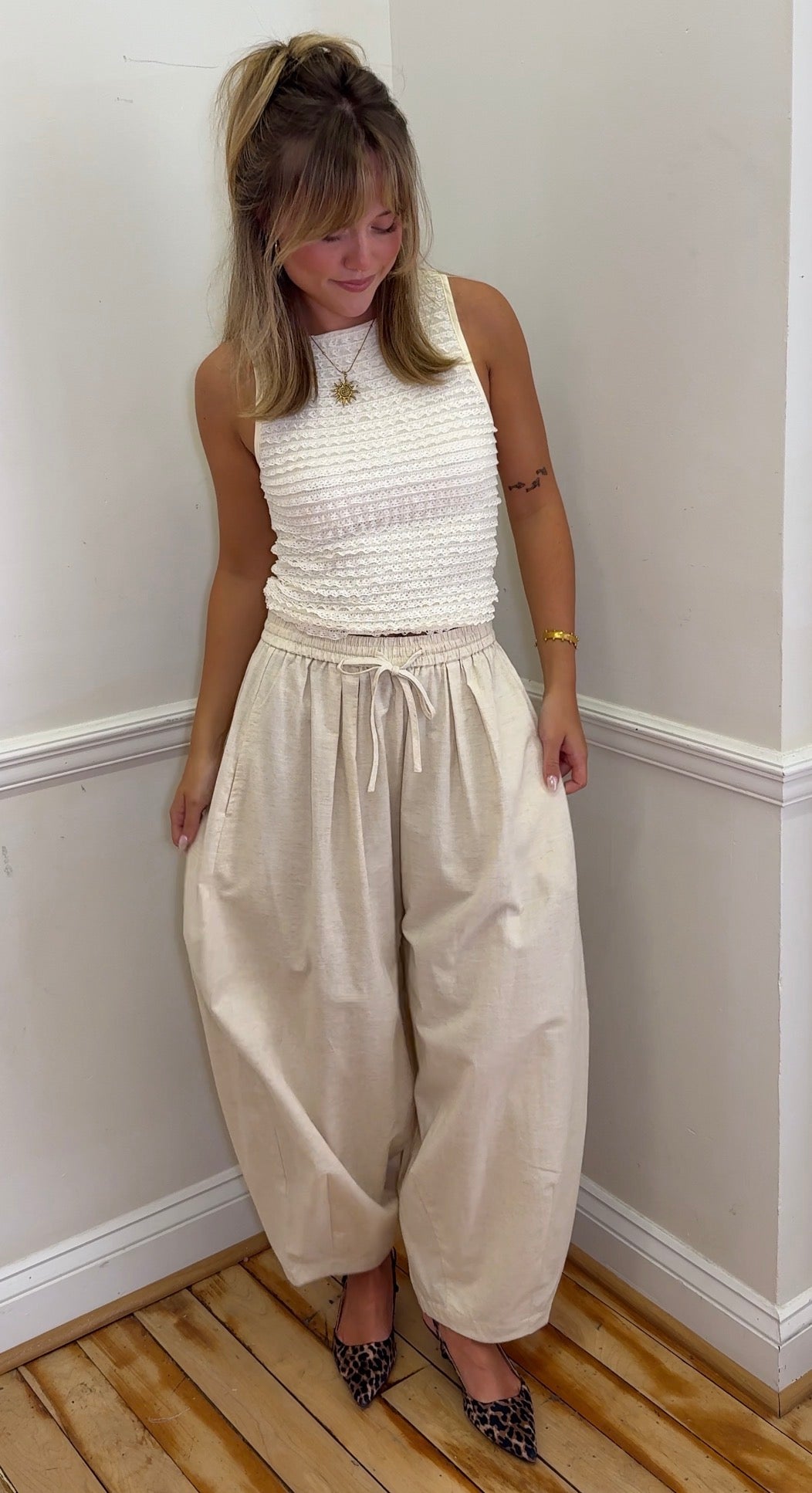 Cotton Linen Pants