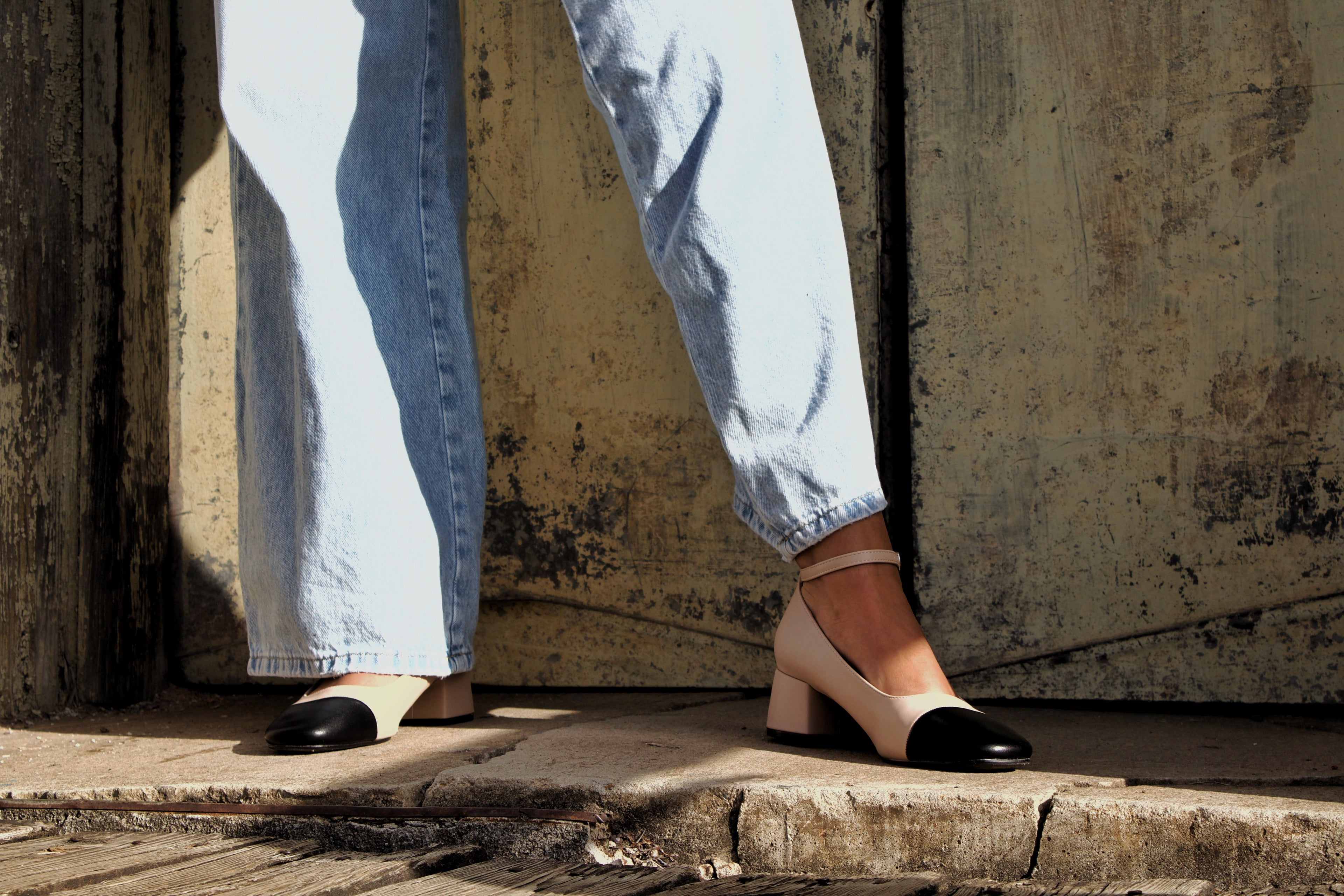 Collectique Closed Toe Contrast Heel shoes Collectique 36