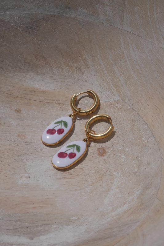 Collectique Cherry Earrings Earring Collectique Default Title