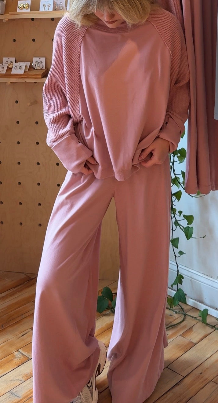 Blush cotton set