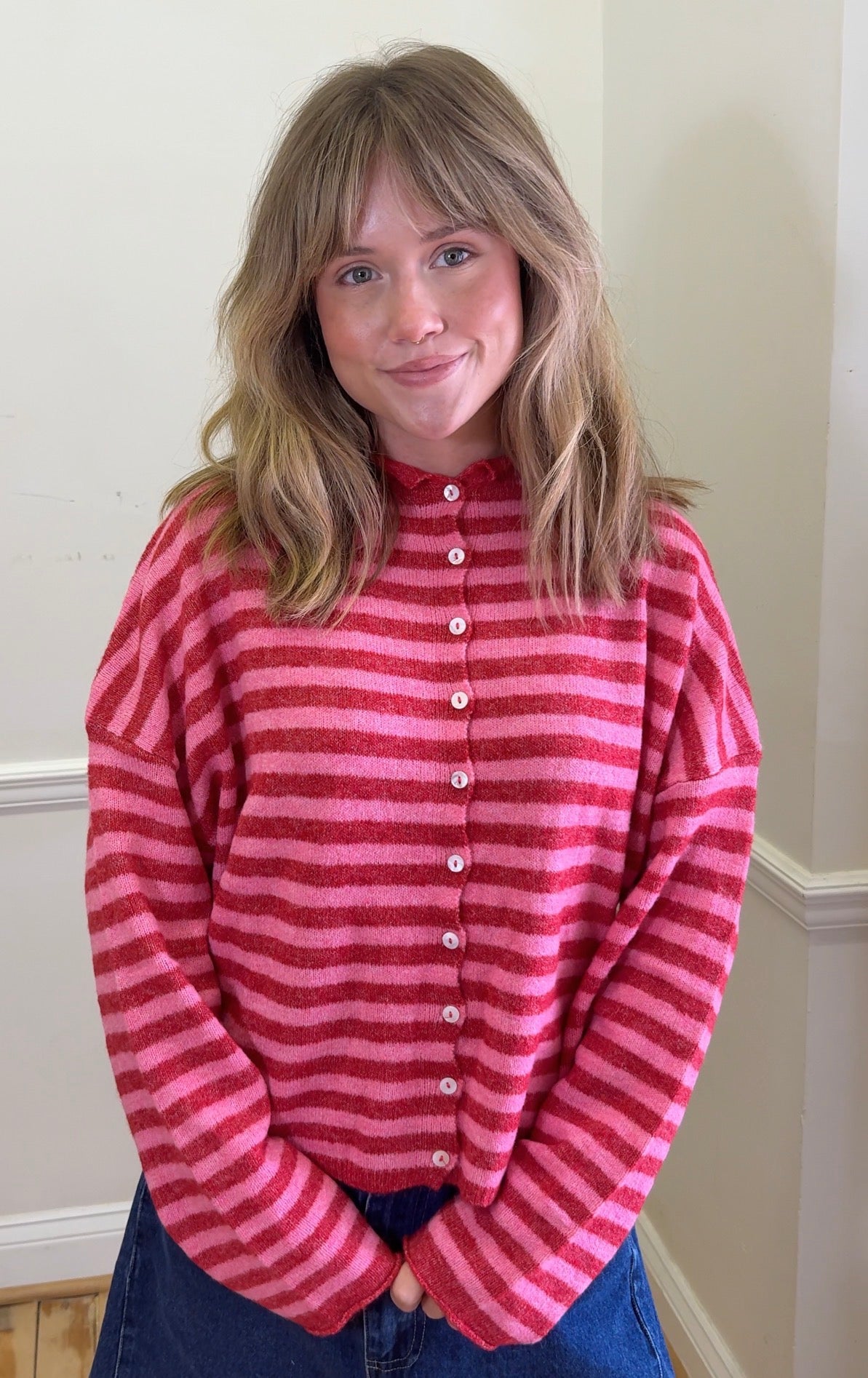 Piper Cardigan - Striped