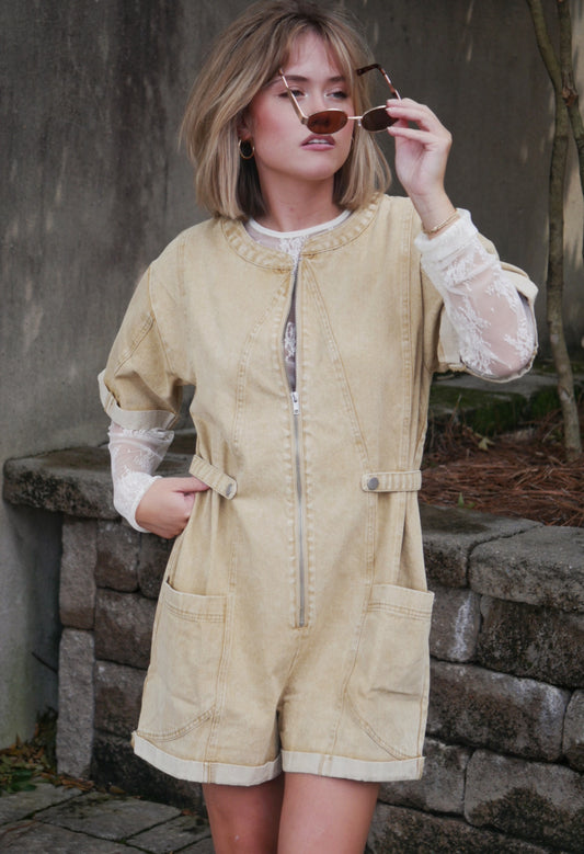 Collectique Camel Jumper Overalls Collectique Small