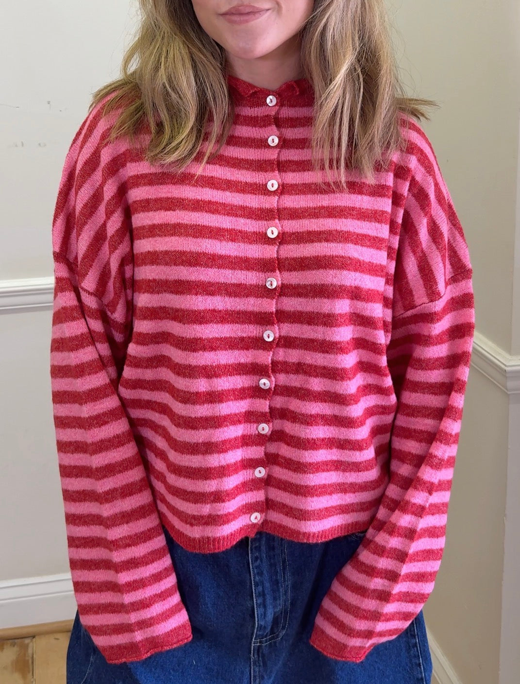 Piper Cardigan - Striped