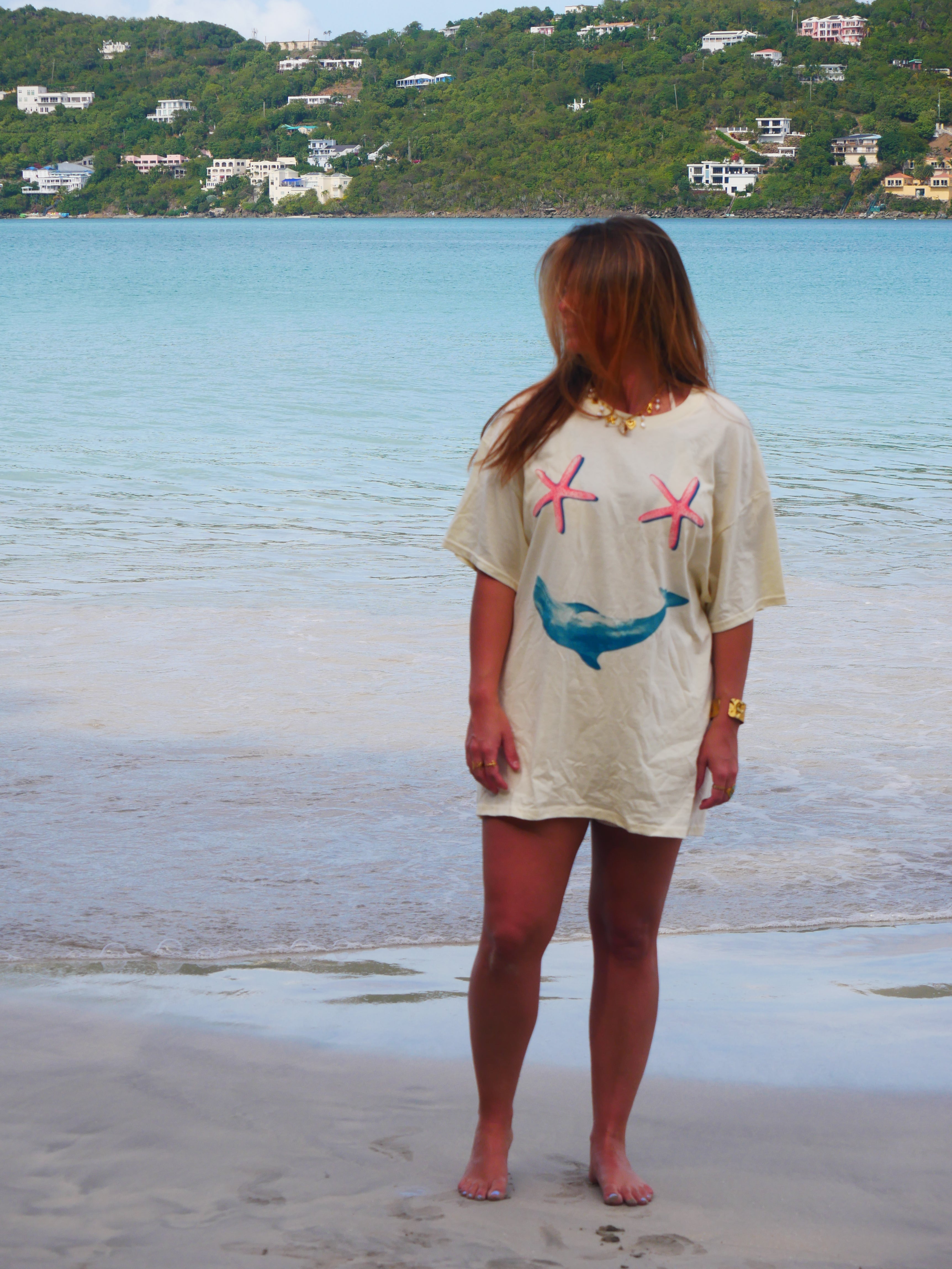 Beach Whale Tee