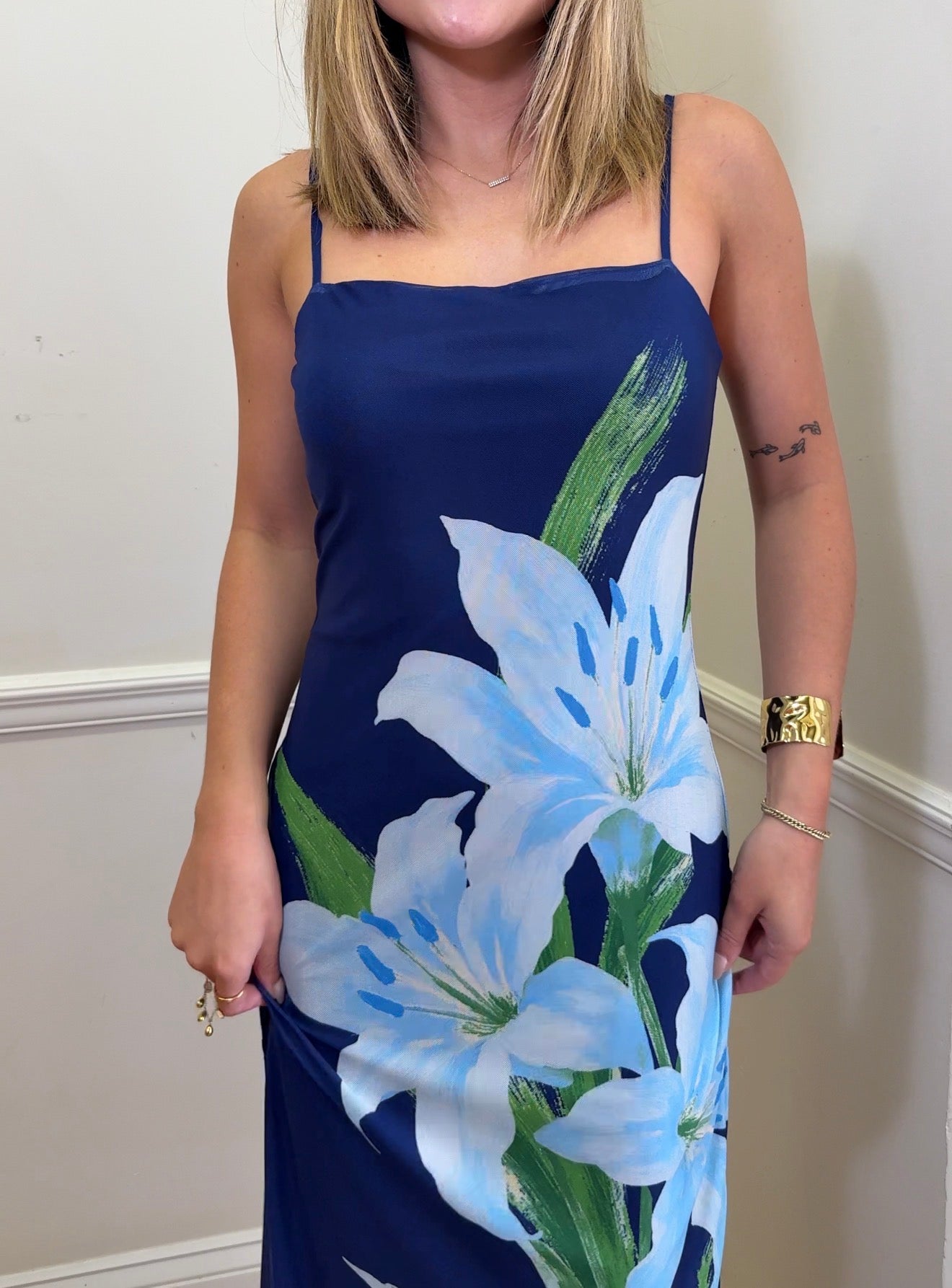 Chloe Floral Midi