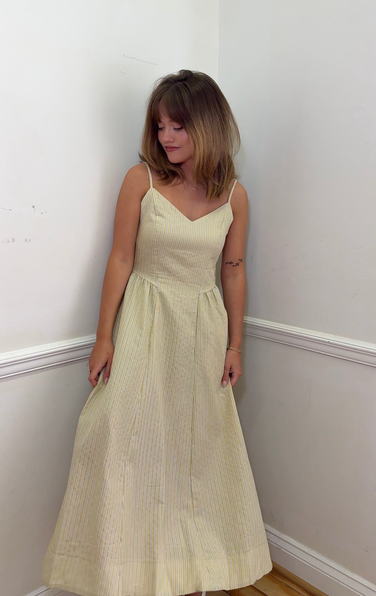 Maylee Striped Dress