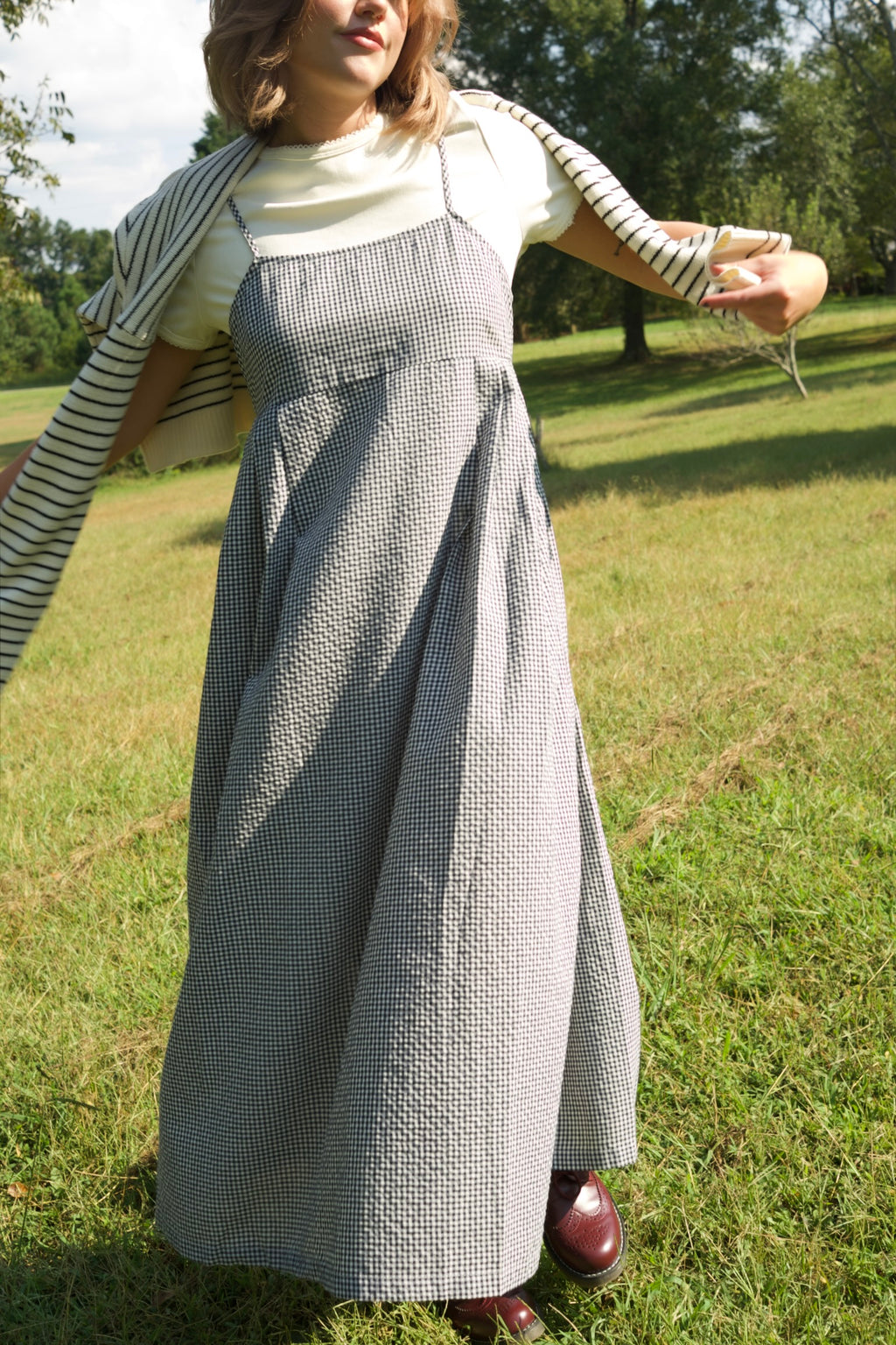 Sophie Gingham Dress