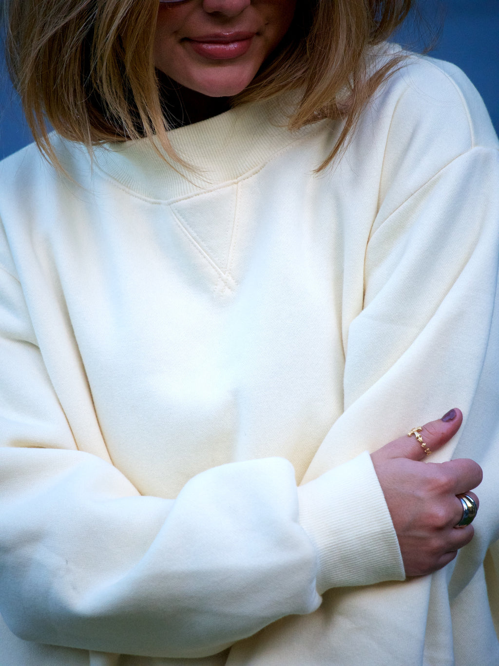 Mock Neck Sweatshirt