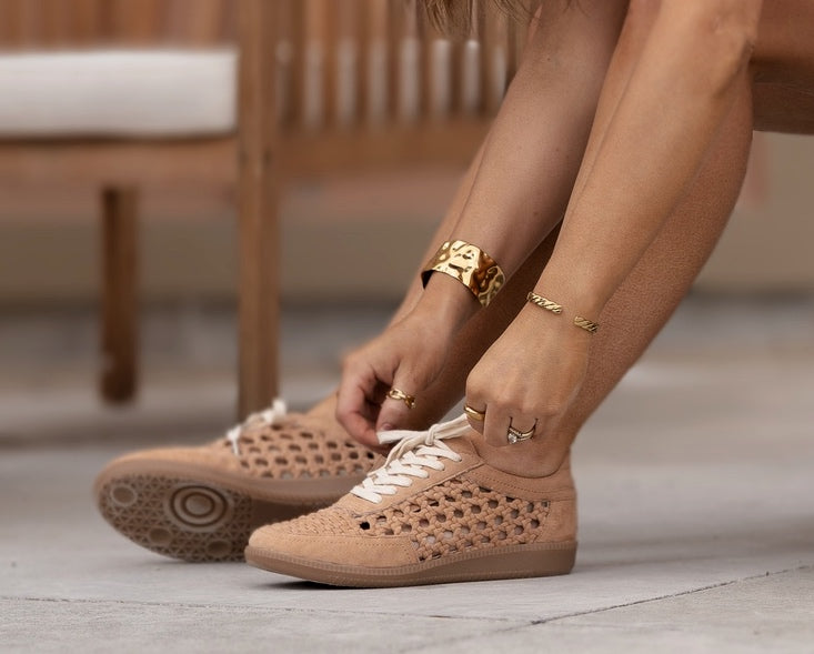 Collectique Crochet Detailed Sneaker shoes Collectique 8.5