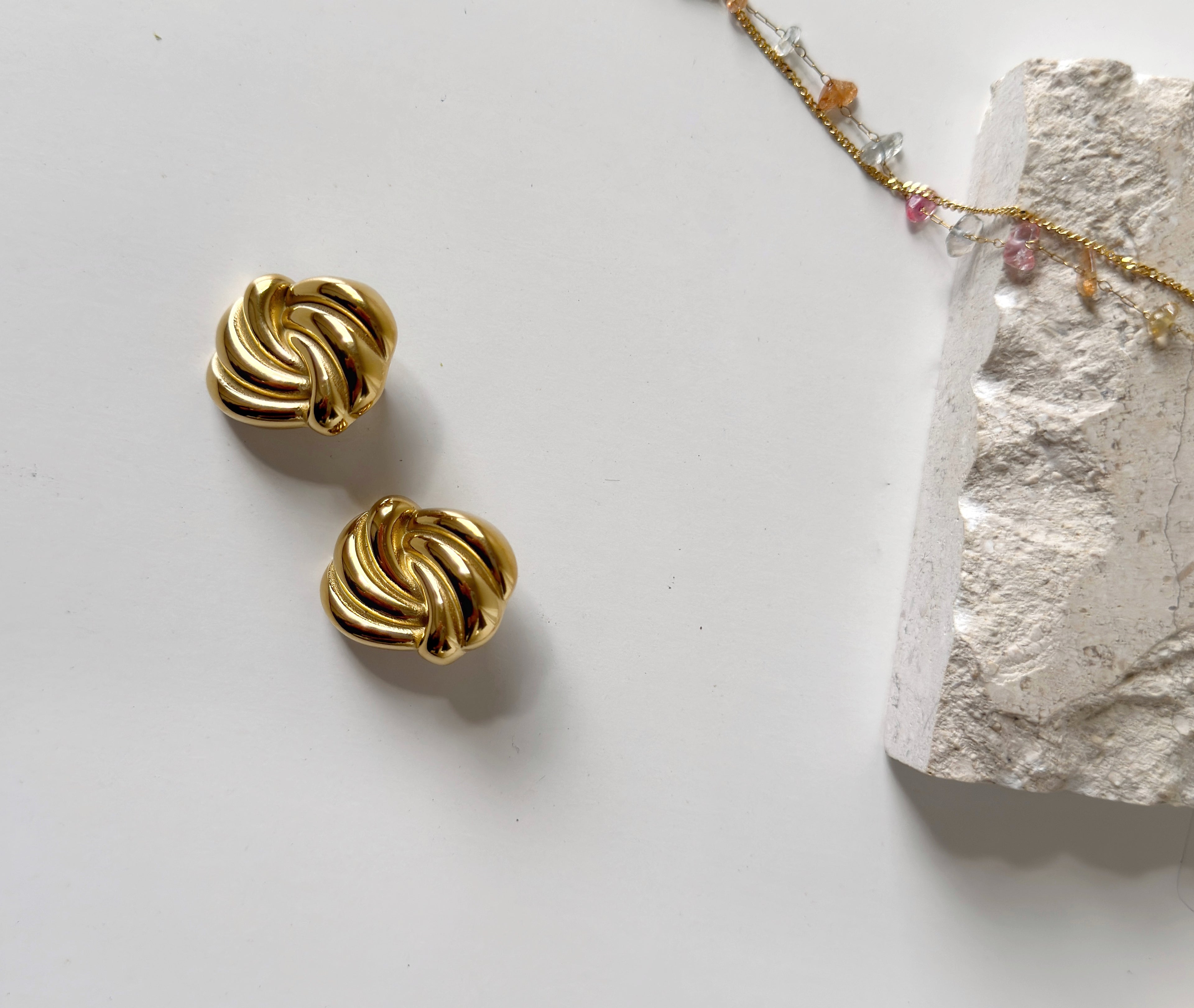 Collectique 18K Gold-Dipped Earrings Earring Collectique Default Title