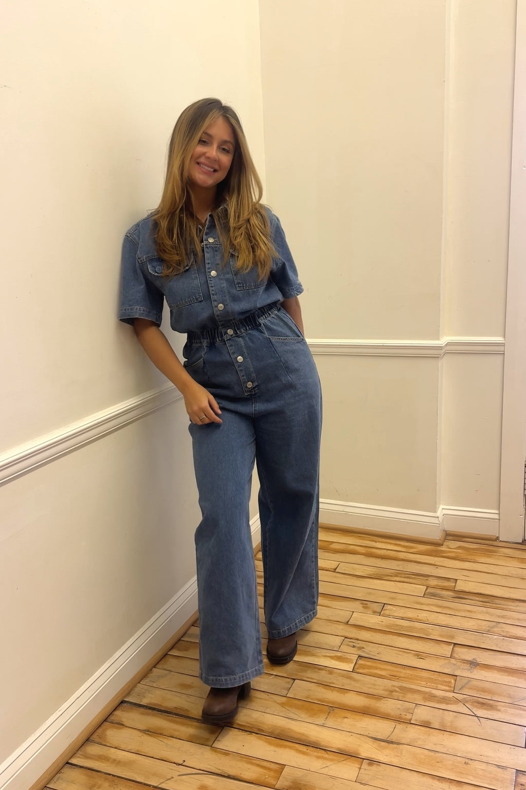 Bella denim Jumpsuit
