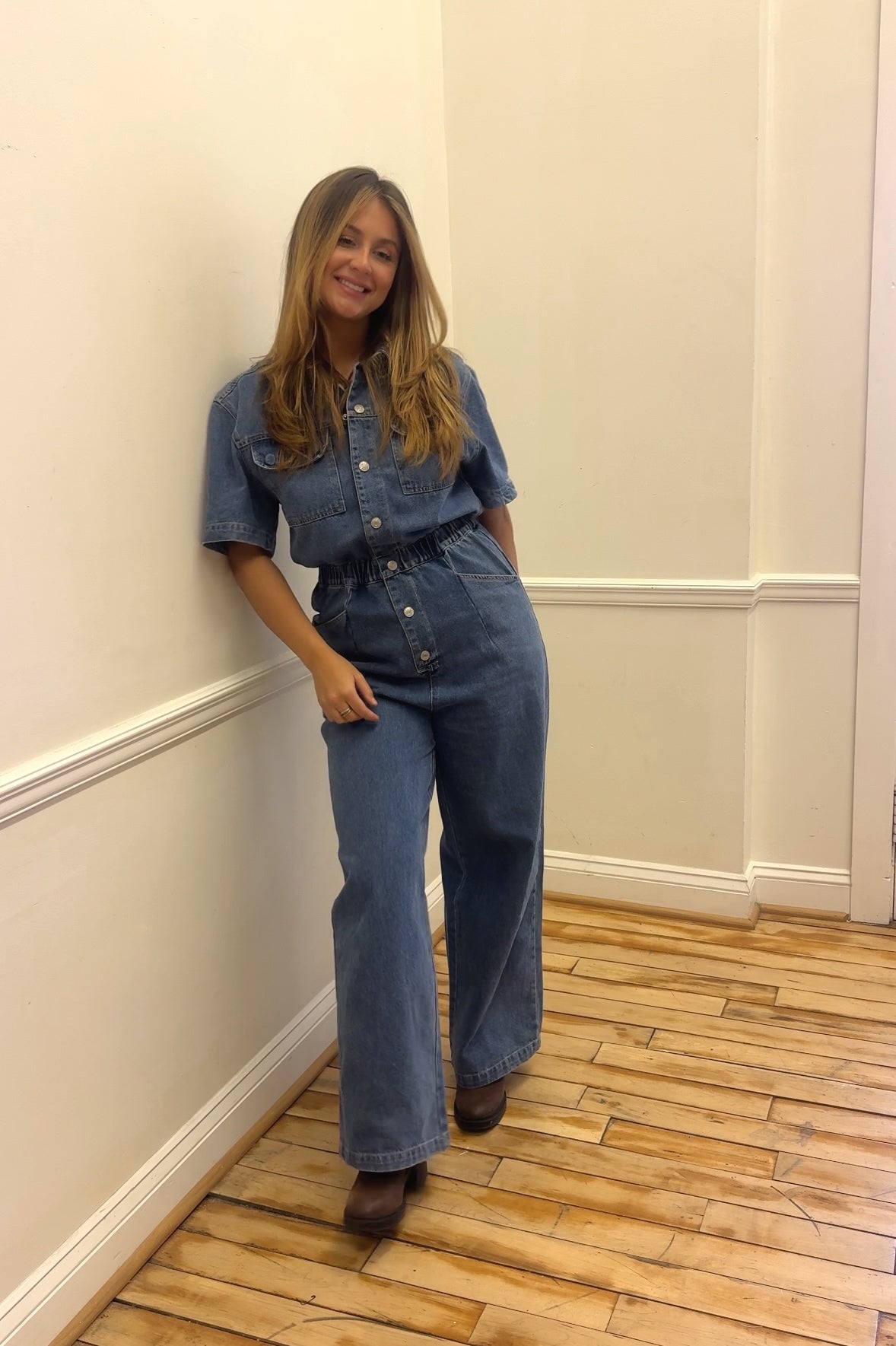 Bella denim Jumpsuit