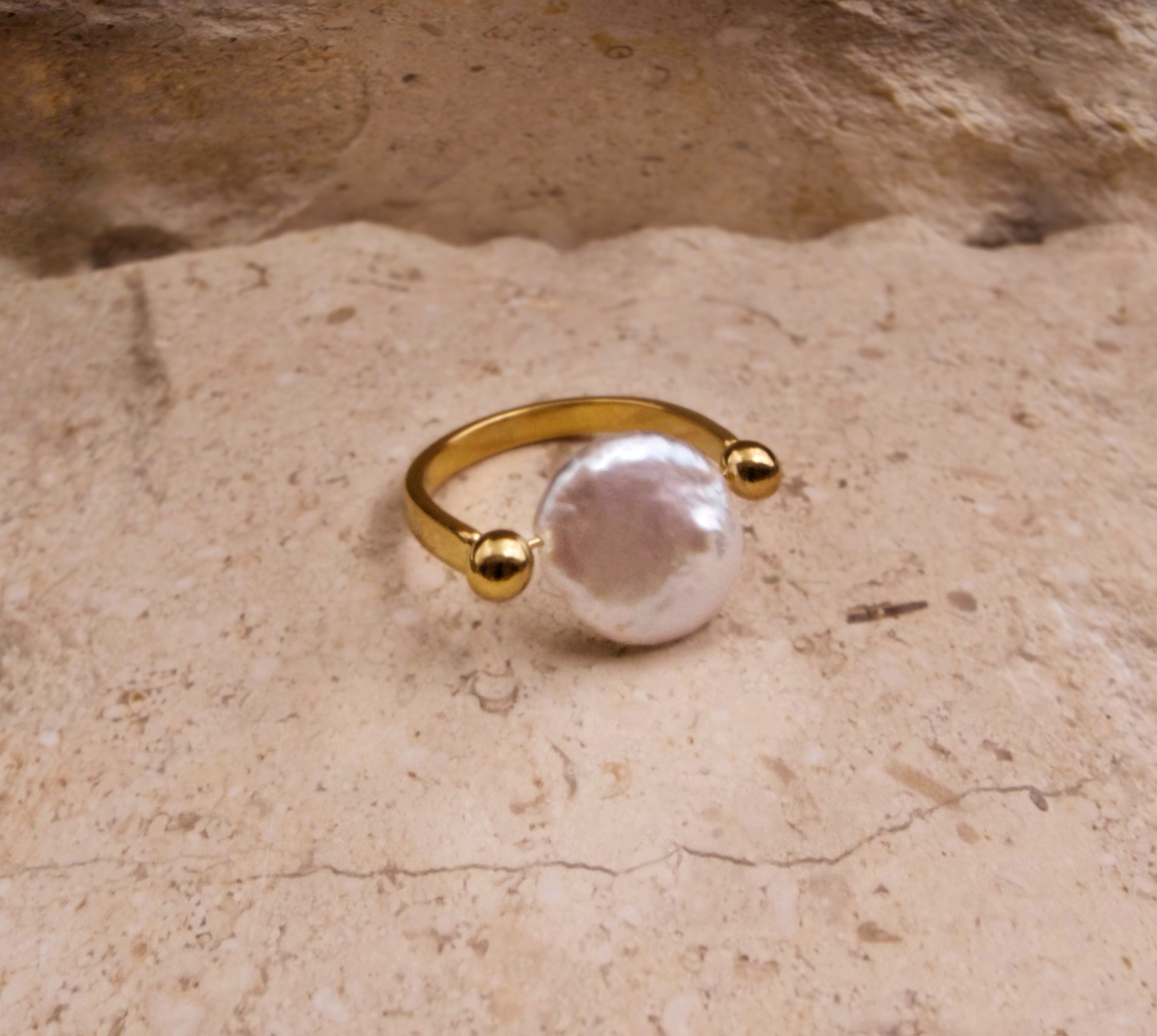 18K NON-TARNISH RING